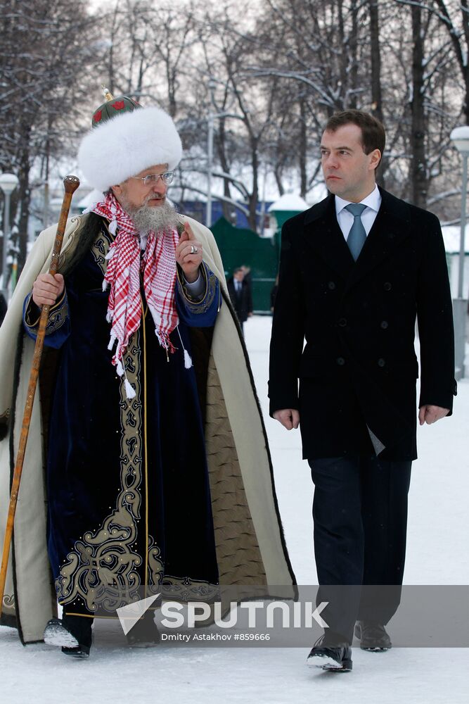Dmitry Medvedev visits Ufa
