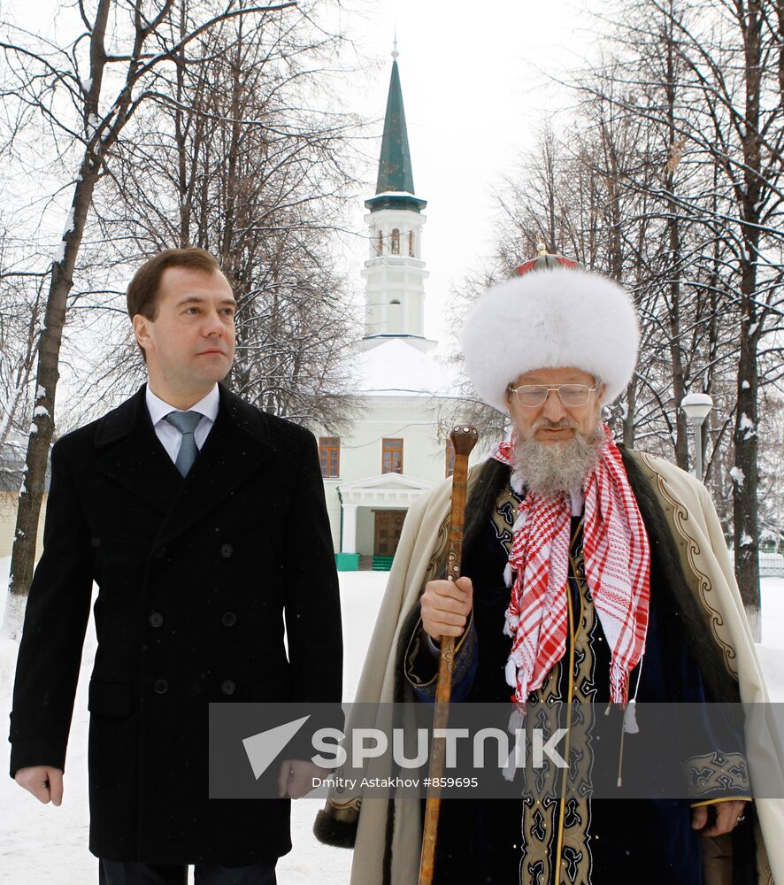 Dmitry Medvedev visits Ufa