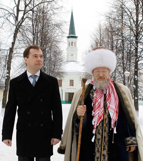 Dmitry Medvedev visits Ufa