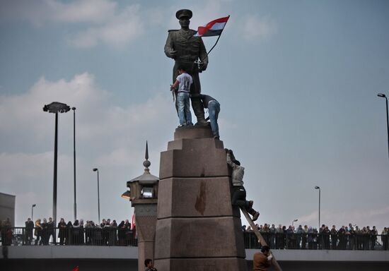 On Tahrir Square in Cairo