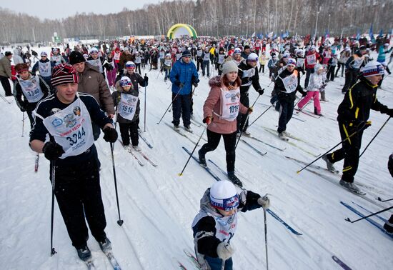 Russian Ski Track 2011 nationwide race in Tomsk