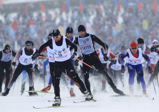 Russian Ski Track 2011 nationwide race in Moscow Region