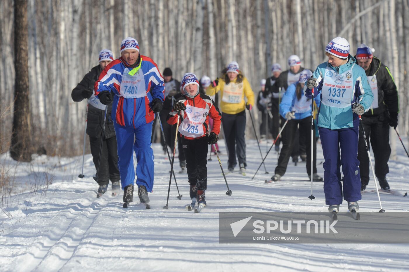 Russian Ski Track 2011 nationwide race in Chita