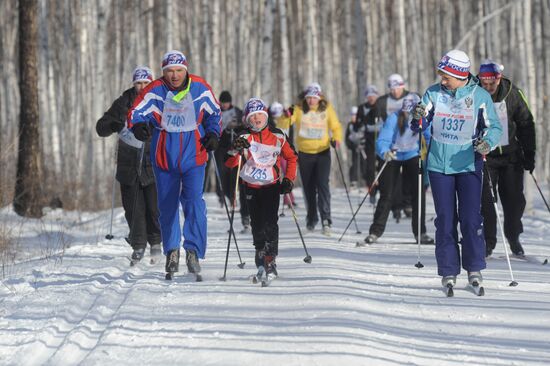Russian Ski Track 2011 nationwide race in Chita