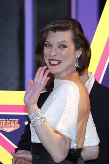 Milla Jovovich in Moscow