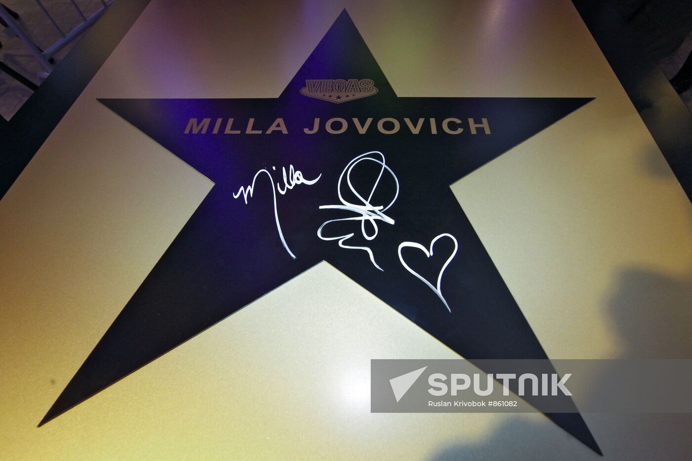 Milla Jovovich in Moscow