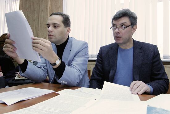 Vladimir Milov, Boris Nemtsov