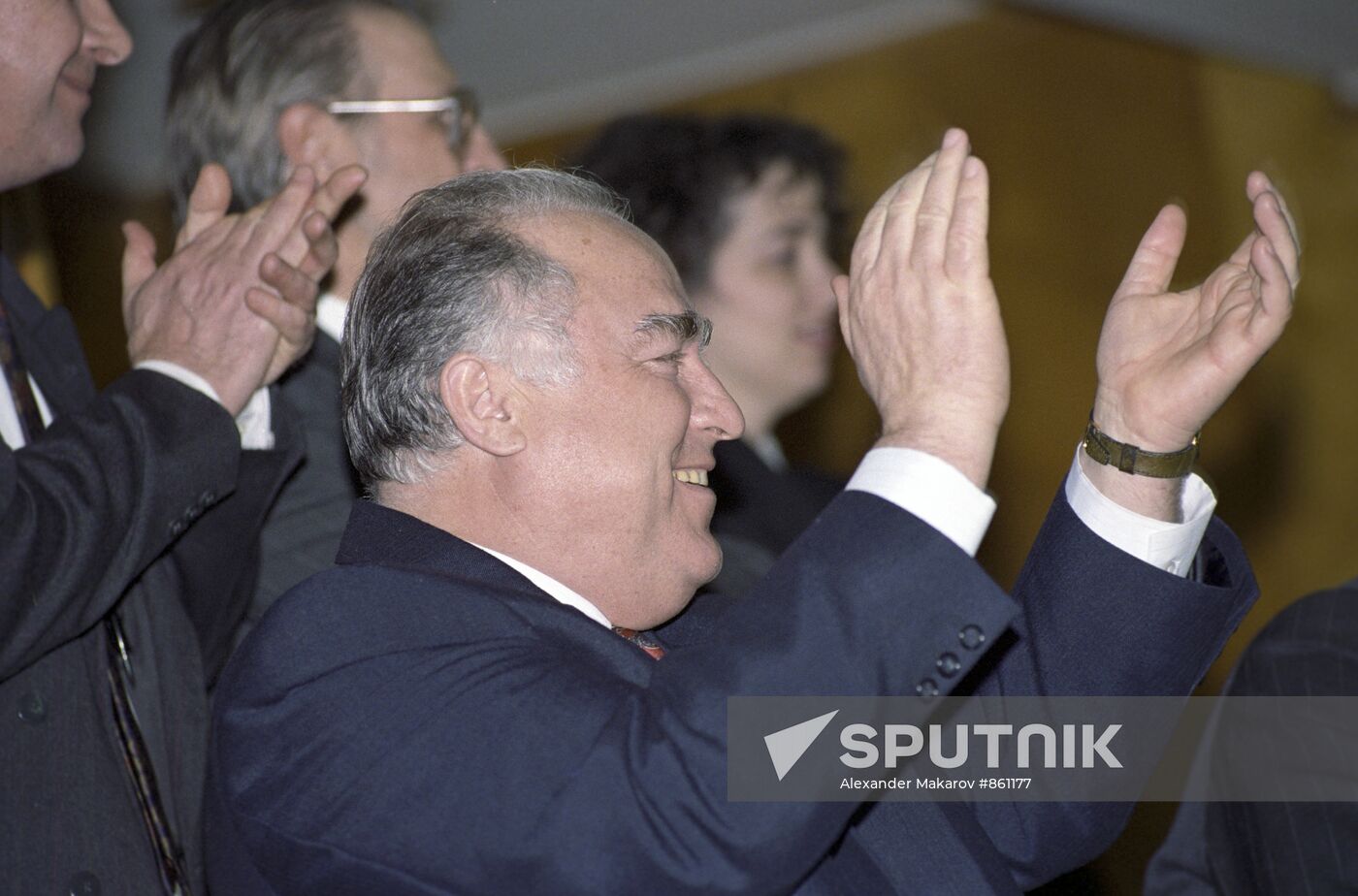 Stay of Albert Gore, US vice-president, in Russia