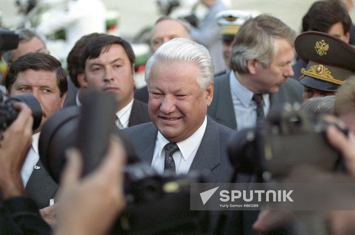 Boris Yeltsin's visit to Berlin