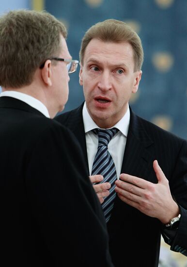 Alexei Kudrin and Igor Shuvalov