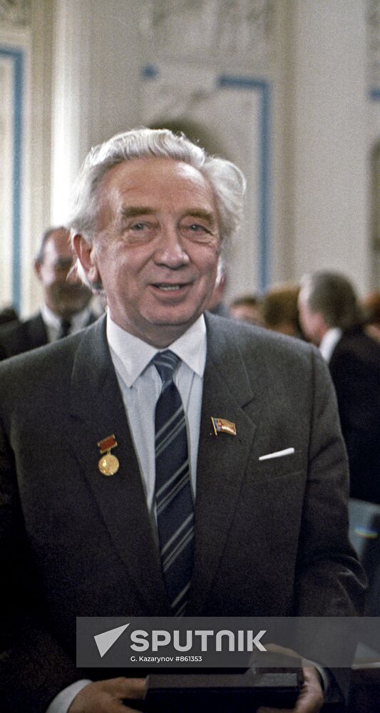 Boris Ugarov, President of USSR Academy of Arts