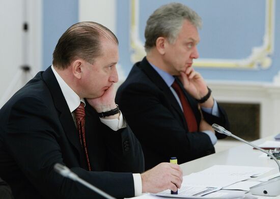 Vladimir Artyakov and Viktor Khristenko