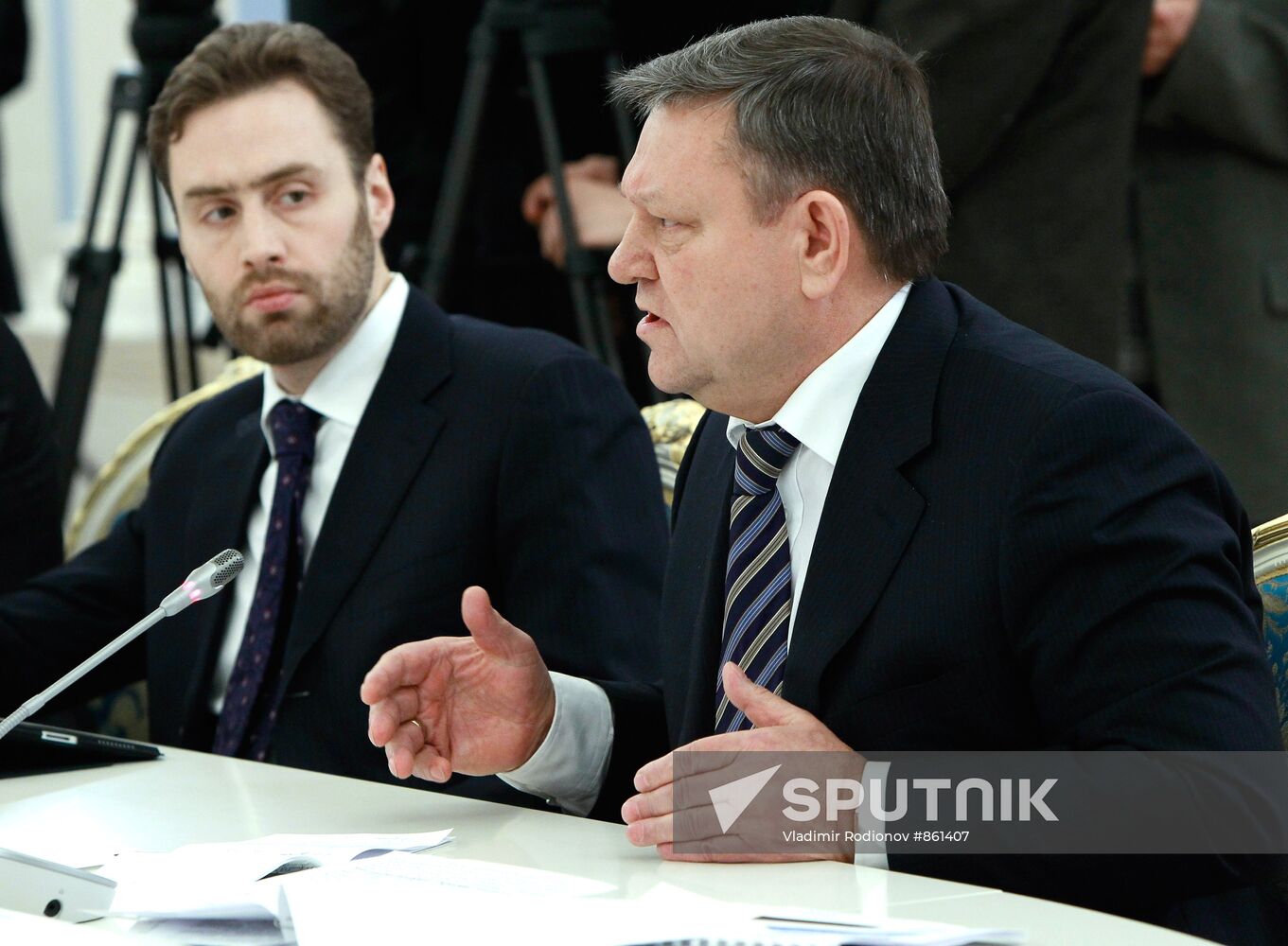 Evgeny Yuriev and Valery Serdyukov