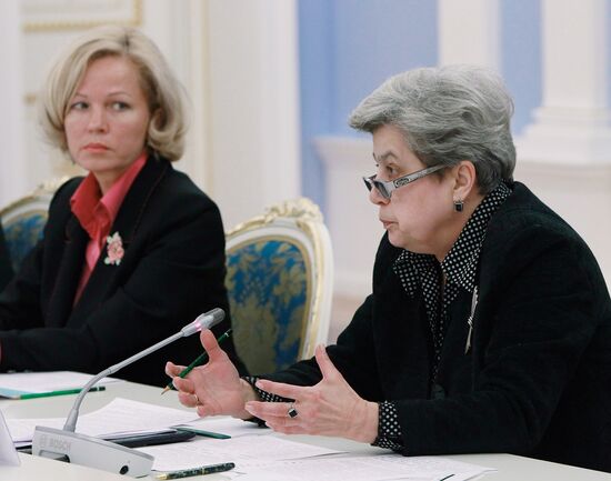Irina Makieva and Natalia Agapova
