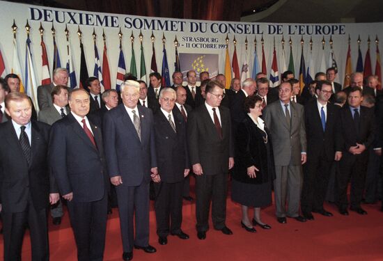 Meeting of the heads of Council of Europe member states