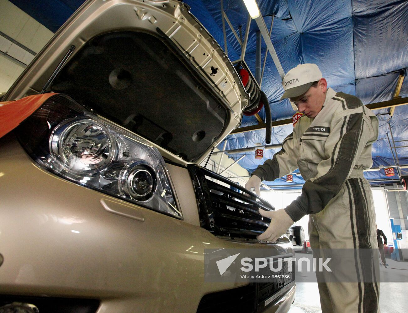 TOYOTA service centre in Vladivostok