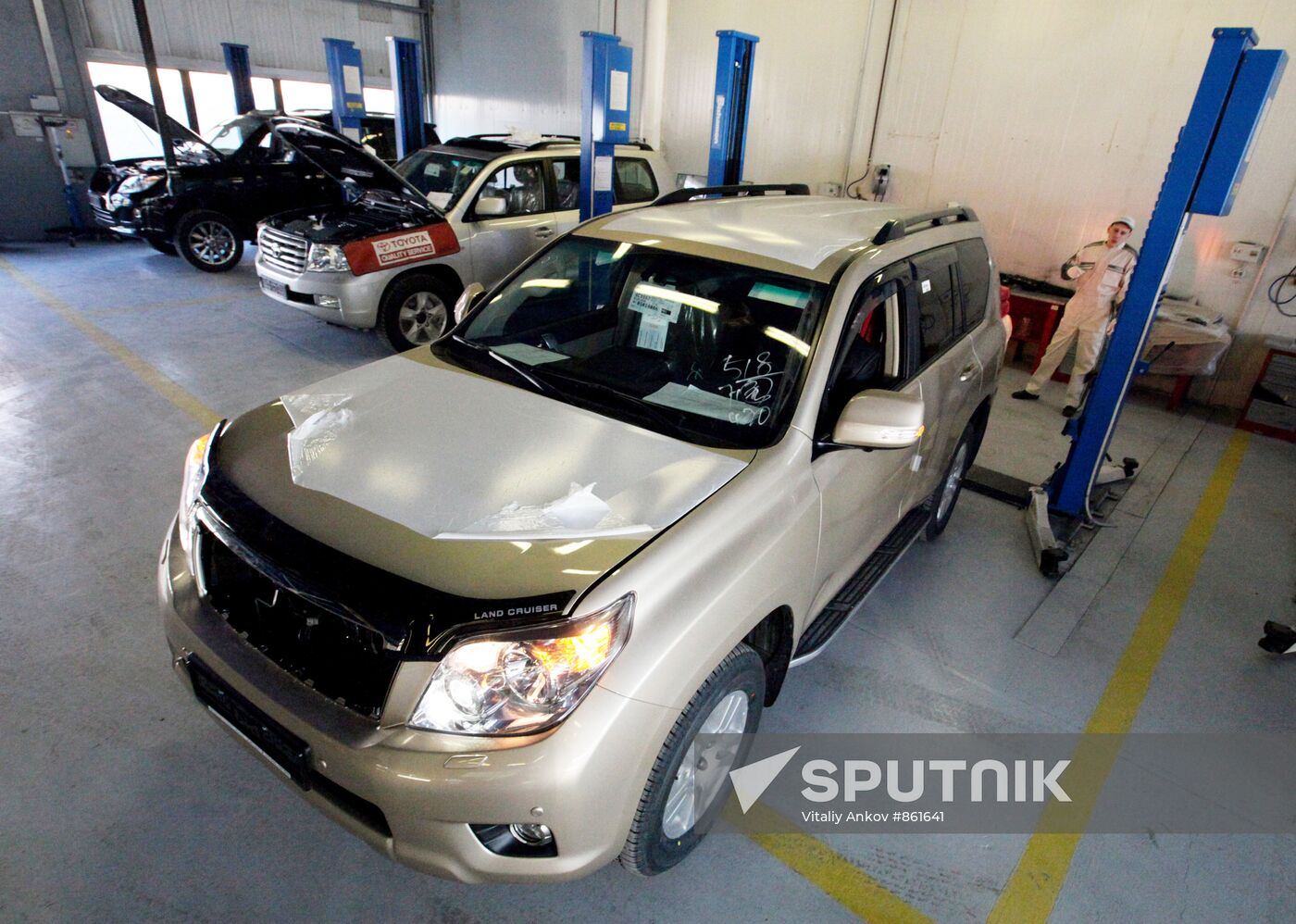 TOYOTA service centre in Vladivostok