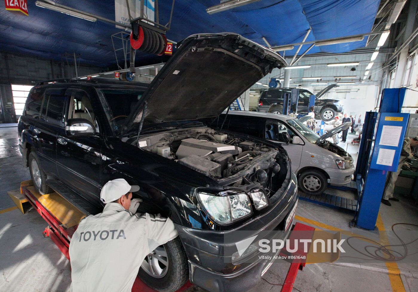 TOYOTA service centre in Vladivostok