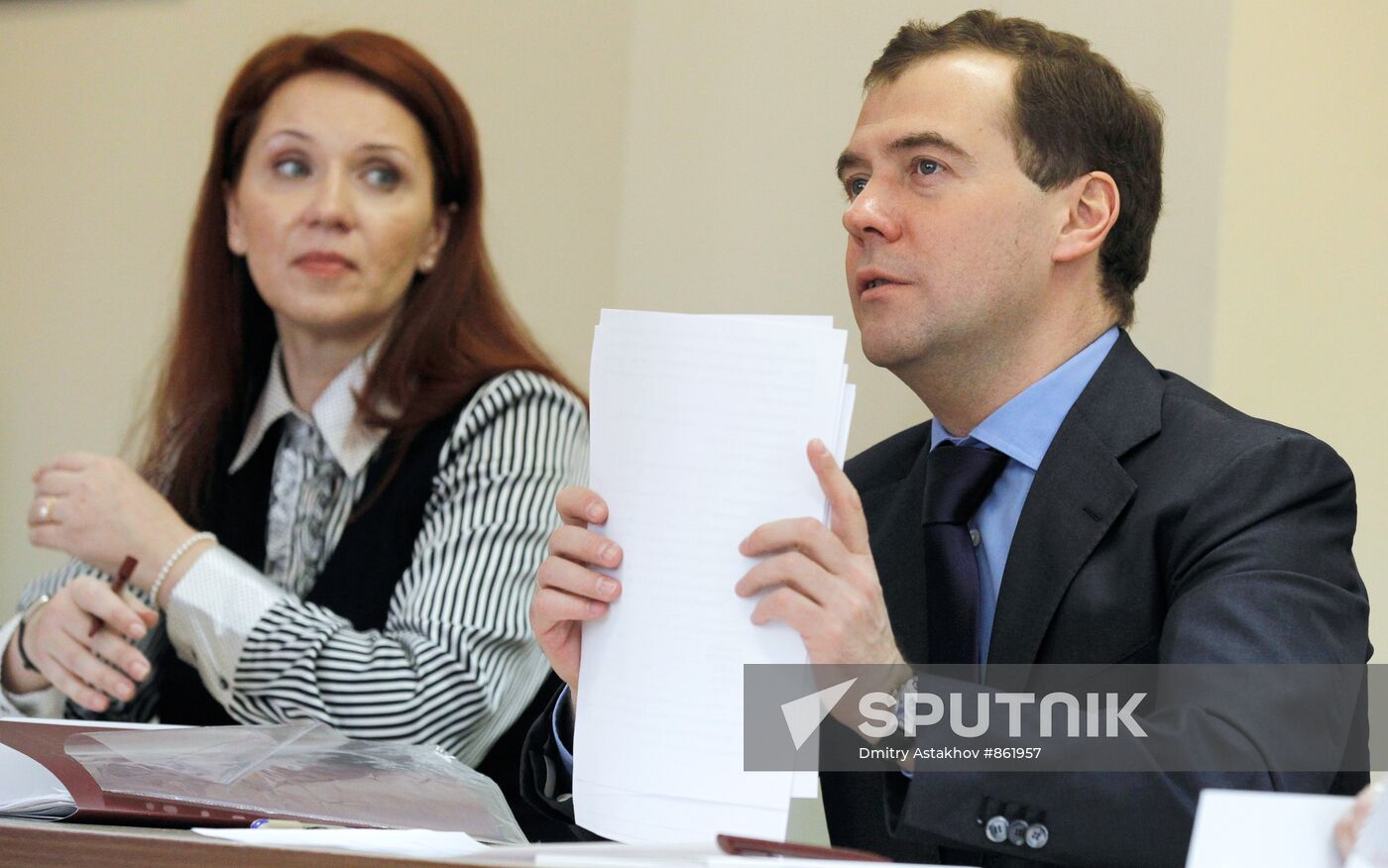 Dmitry Medvedev visits Vocational Training Center