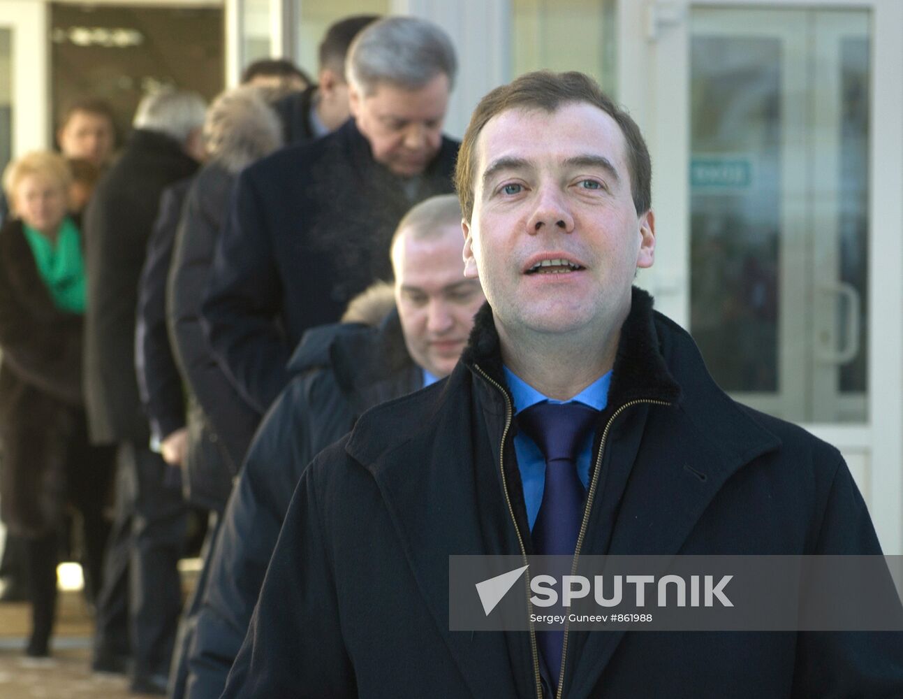 Dmitry Medvedev visits Vocational Training Center