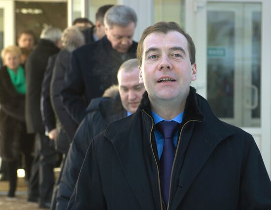 Dmitry Medvedev visits Vocational Training Center