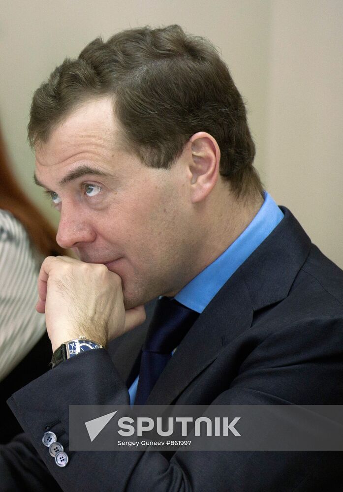Dmitry Medvedev visits Vocational Training Center