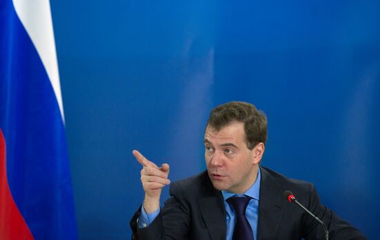 Dmitry Medvedev visits Vocational Training Center