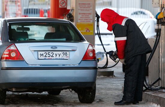 Retail gasoline prices rose in Moscow since beginning of year