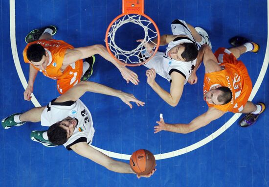 Basketball. Euro Cup. Uniks vs. Hemofarm