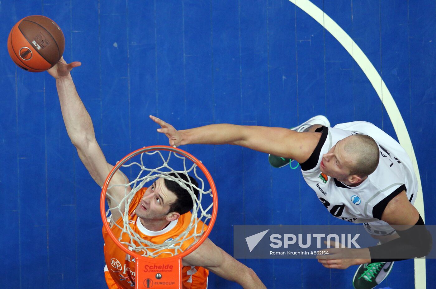 Basketball. Euro Cup. Uniks vs. Hemofarm