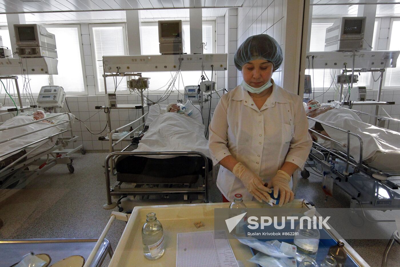 Neurology intensive care unit at Sklifosovsky Research Institute