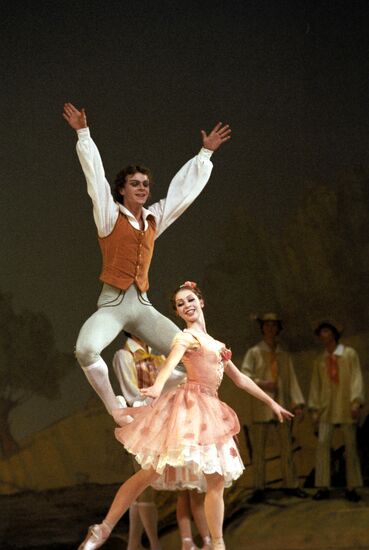 Scene from ballet Vain Precautions