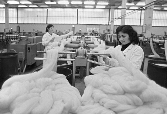 Bulked yarn manufacturing factory
