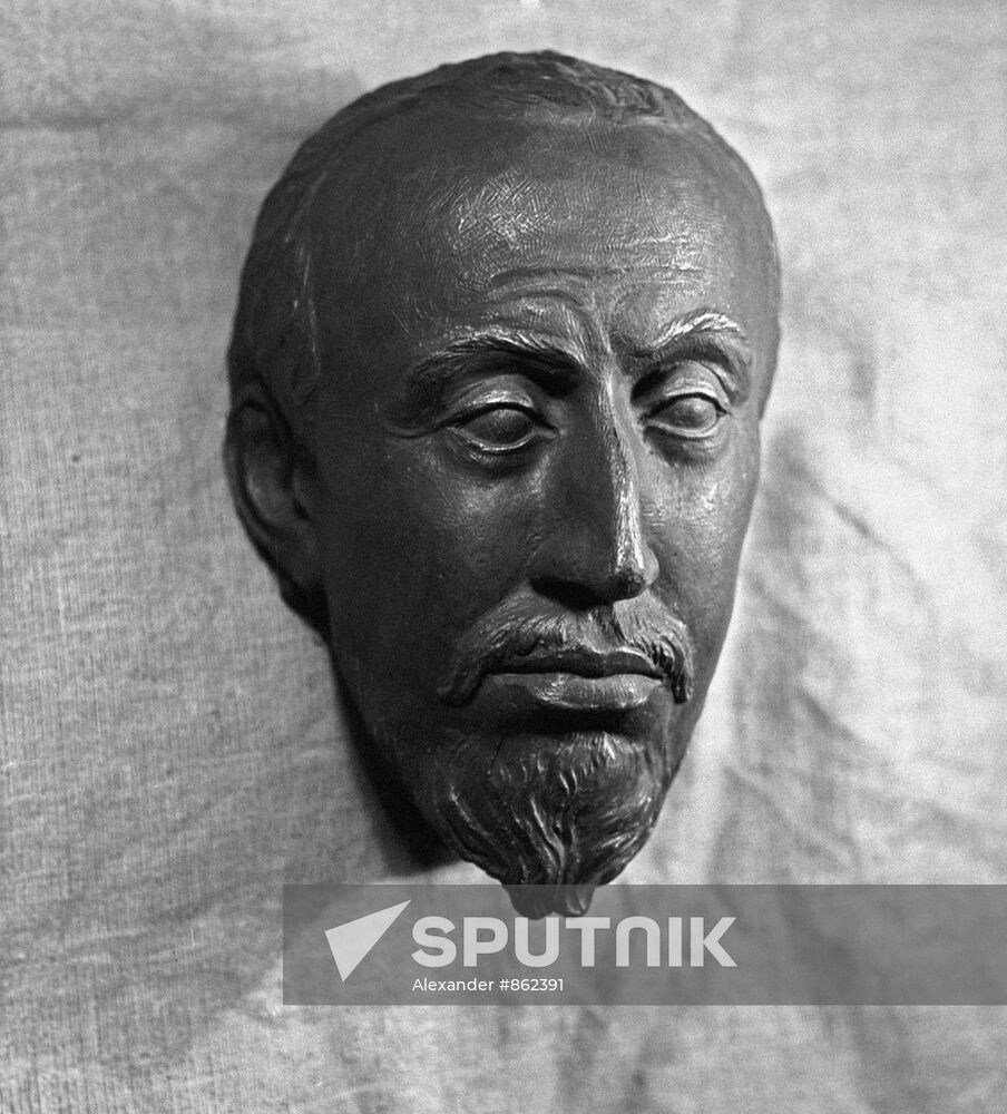Sculpture portrait of the Tsar Fyodor, son of Ivan the Terrible