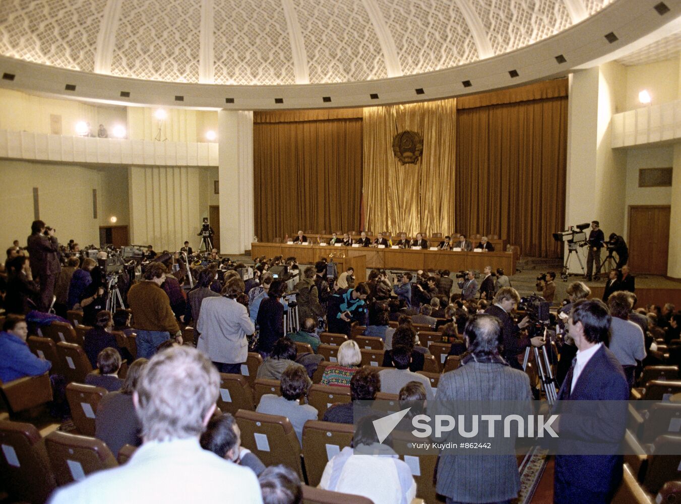 News conference