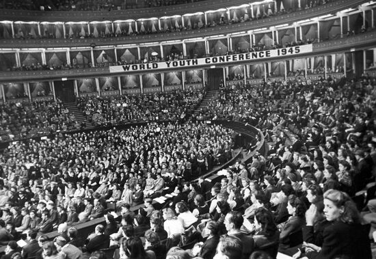 Youth conference at the Albert Hall