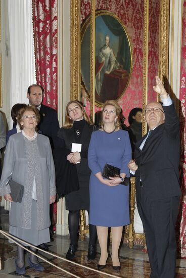 Clio Maria Bittoni Napolitano and Svetlana Medvedeva