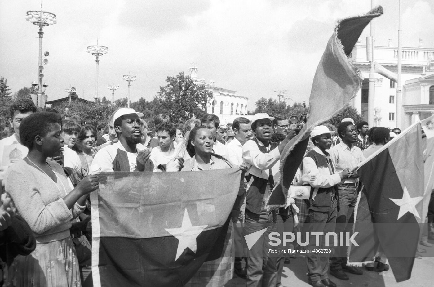 Rally of solidarity with the people of Angola