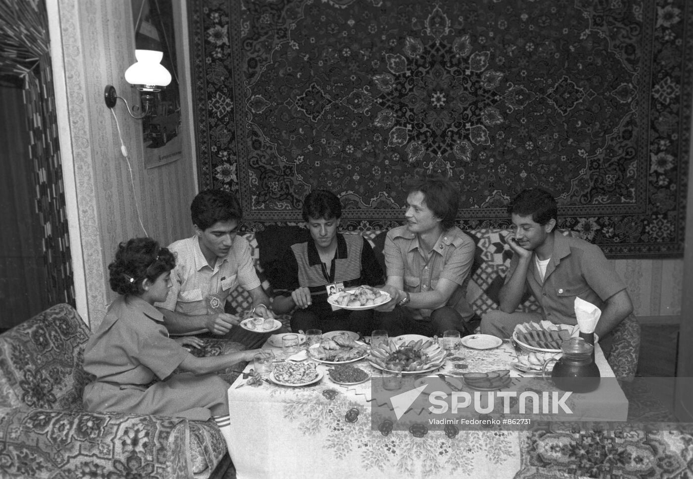 Syrian participants of the festival visited Alexei Kuzin's place