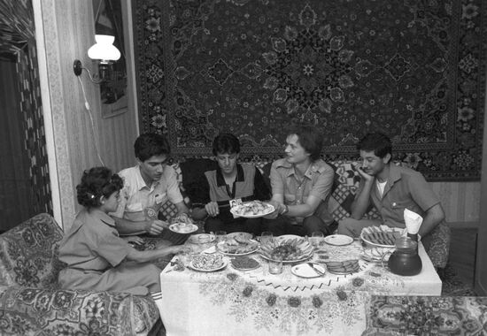 Syrian participants of the festival visited Alexei Kuzin's place