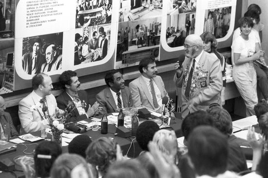 Vladimir Remek, Bertalan Farkas, Tamayo Mendez, Georgy Ivanov