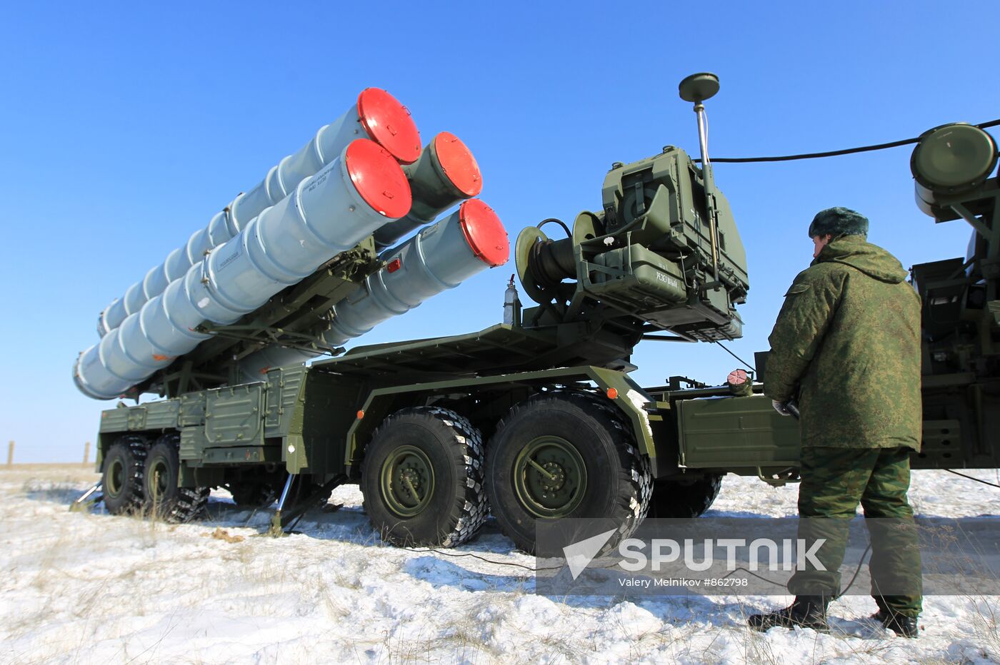 S-400 Triumf air defense systems prepared for commissioning