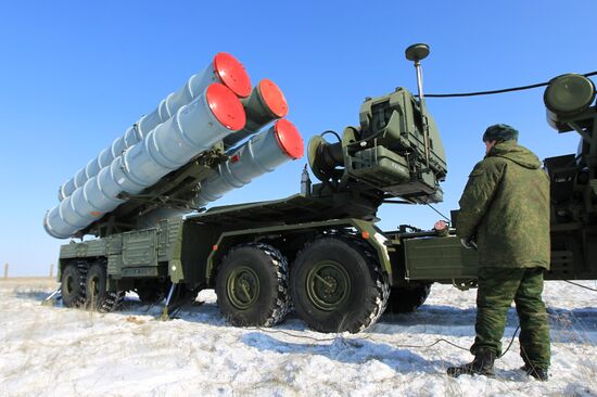 S-400 Triumf air defense systems prepared for commissioning
