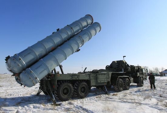 S-400 Triumf air defense systems prepared for commissioning