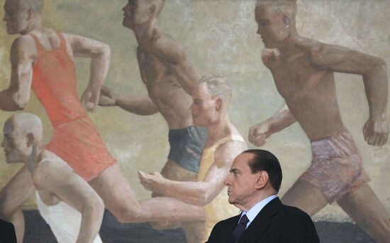 Dmitry Medvedev visits Italy