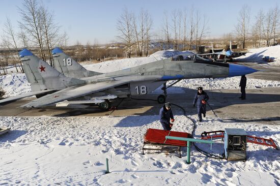 412th Air Base in the Chita region