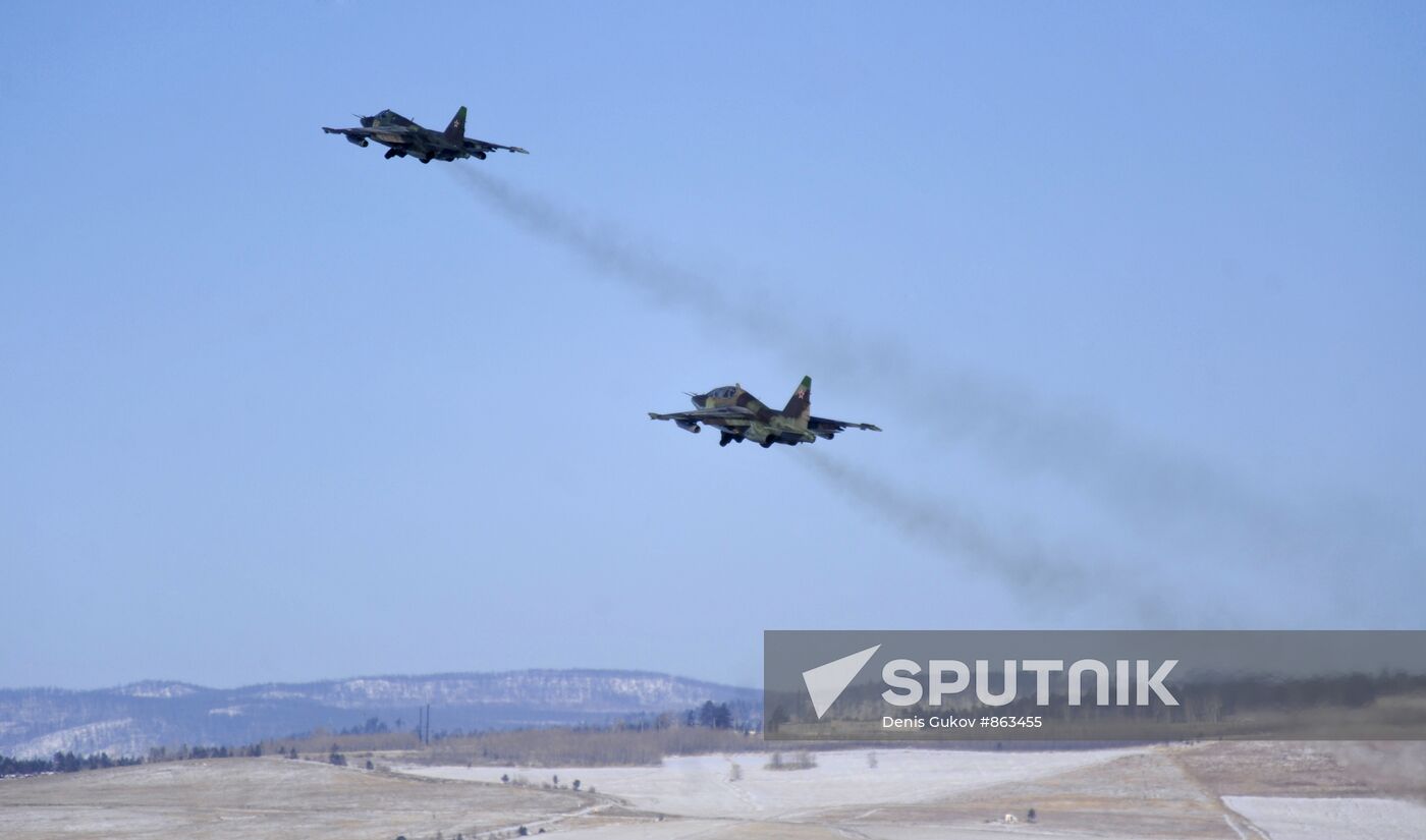 412th Air Base in the Chita region