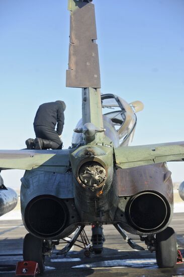 412th Air Base in the Chita region