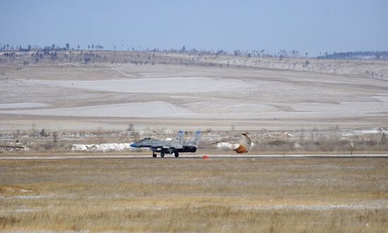 412th Air Base in the Chita region