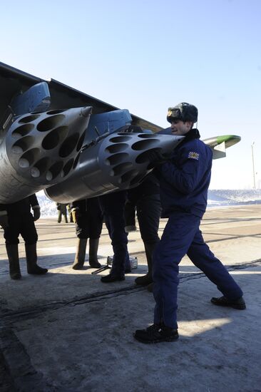 412th Air Base in the Chita region